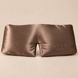 AYLA Mulberry Silk Blackout Eye Mask