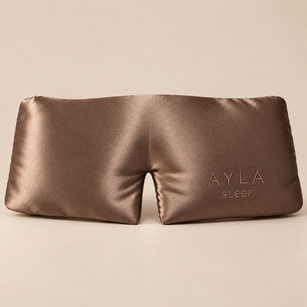AYLA Mulberry Silk Blackout Eye Mask